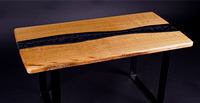 mesa madera maciza menu - Suelos vinílicos